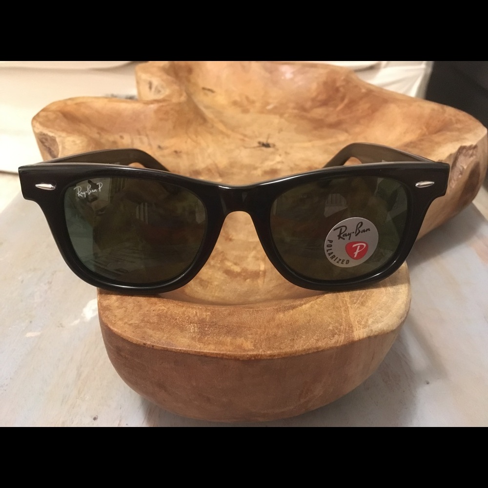 Ray ban wayfarer polarized glass lenses - Picture 4 of 11
